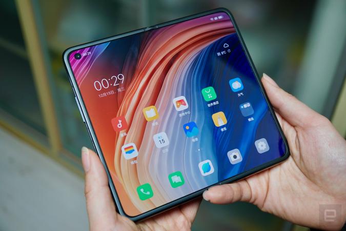 Oppo teases its first foldable phone only to see it leak right after