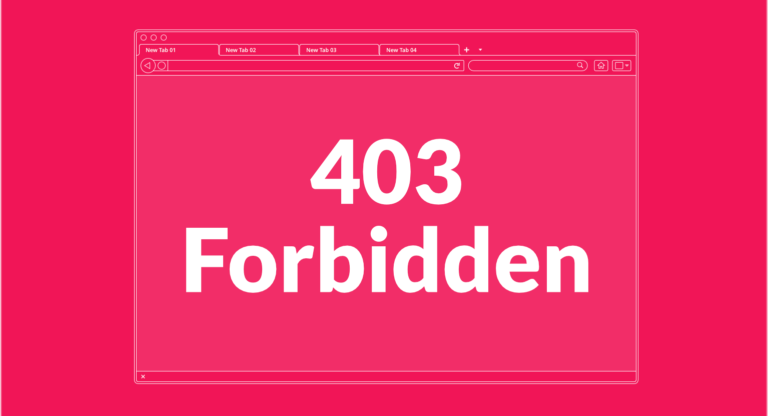 403 Forbidden Error